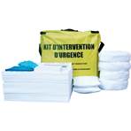 Kit antipollution hydrocarbures en sac de transport - 90 litres