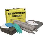 Kit antipollution tous liquides en sac de transport - 45 litres