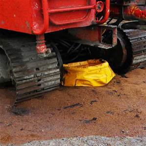 Bac de rétention souple 300l. avec bords en mousse auto-portés