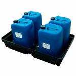 Bac de rétention PE 60 l. pour petits contenants
