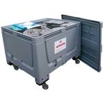 Kit antipollution mobile tous liquides en caisse-palette - 400 litres