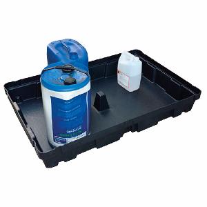 Bac de rétention PE 100 l. pour petits contenants