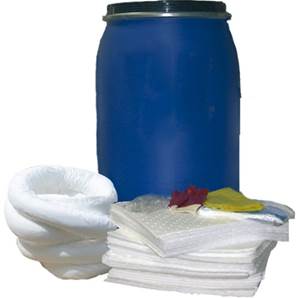 Kit antipollution hydrocarbures en fût P.E - 134 litres