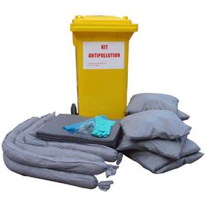 Kit antipollution mobile tous liquides - 110 litres