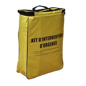 Kit antipollution produits chimiques en sac de transport - 20 litres