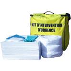 Kit antipollution hydrocarbures en sac de transport - 70 litres