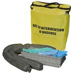 Kit antipollution tous liquides en sac de transport - 20 litres