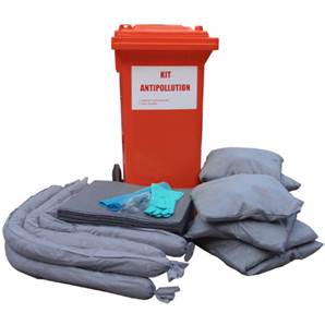 Kit antipollution mobile produits chimiques - 110 litres