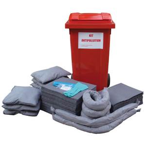 Kit antipollution mobile tous liquides - 300 litres