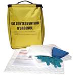 Kit antipollution hydrocarbures en sac de transport - 10 litres