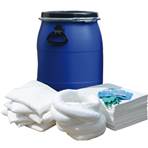 Kit antipollution hydrocarbures en fût P.E - 238 litres